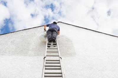 Peinture extérieure à Montvicq — façades et ravalement
